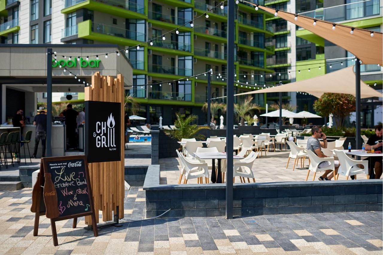 Sunrise Aparthotel Pool & Spa Mamaia Nord Năvodari Εξωτερικό φωτογραφία